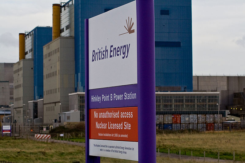 Hinkley Point reattore nucleare