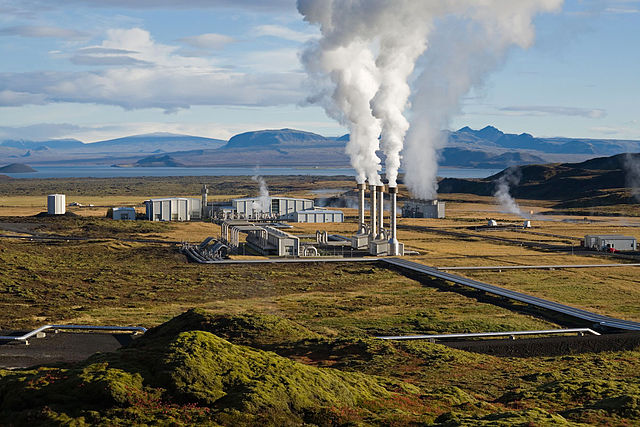 Un impianto geotermico in Islanda ©Gretar Ívarsson/Wikimedia Commons