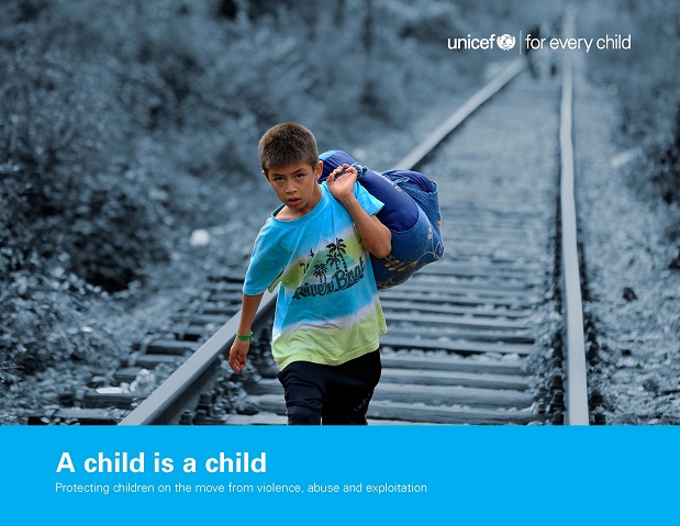 Unicef: sono aumentati, i bambini soli in fuga